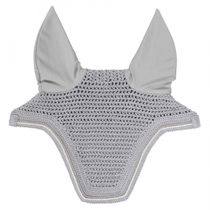 Ear Bonnet Wellington Diamond Rope Grey in the group Horse Tack / Bonnets at Equinest (4266608FGR_r)