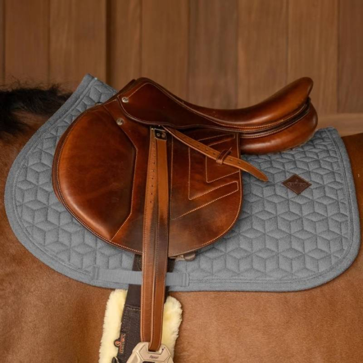 Saddle Pad Full Sparkling Grey in the group Horse Tack / Saddle Pads / All-Purpose & Jumping Saddle Pads at Equinest (4269908SJGR_r)