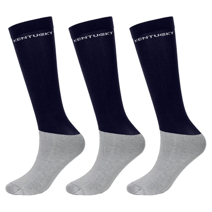 Riding Socks Basic 3-pack Navy Blue in the group Equestrian Clothing / Riding Socks at Equinest (4270501NA)