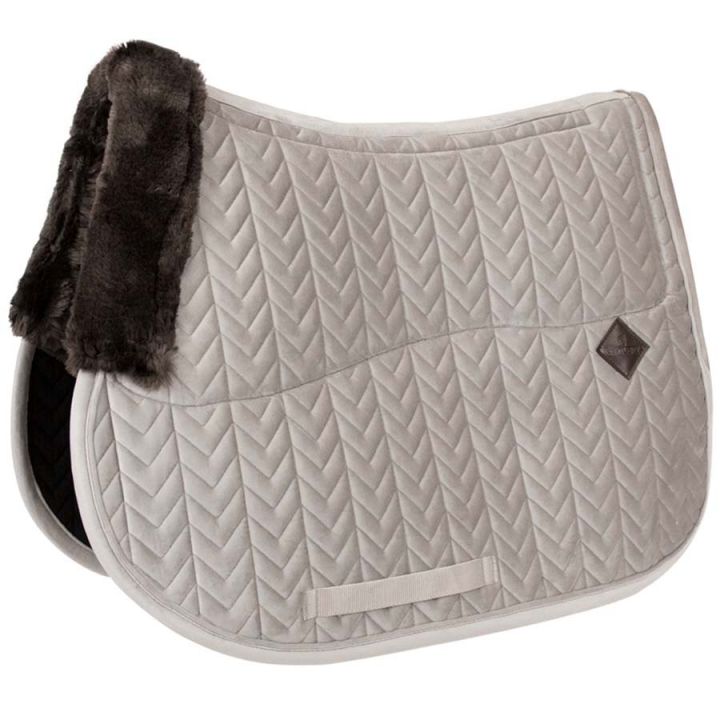 Saddle Pad Skin Friendly Velvet Beige in the group Horse Tack / Saddle Pads / All-Purpose & Jumping Saddle Pads at Equinest (4270632SJBE_r)