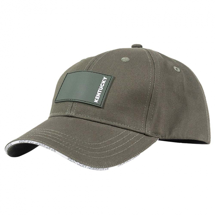 Cap Rubber Logo Dark Green in the group Equestrian Clothing / Hats & Caps / Caps at Equinest (4271501DGN)