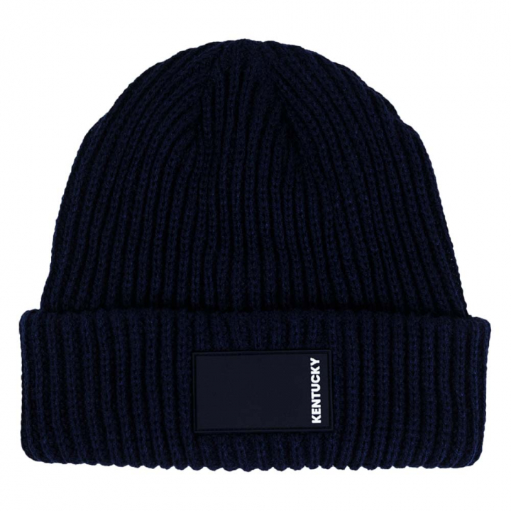 Beanie Rubber Logo Navy Blue in the group Equestrian Clothing / Hats & Caps / Hats at Equinest (4271601NA)