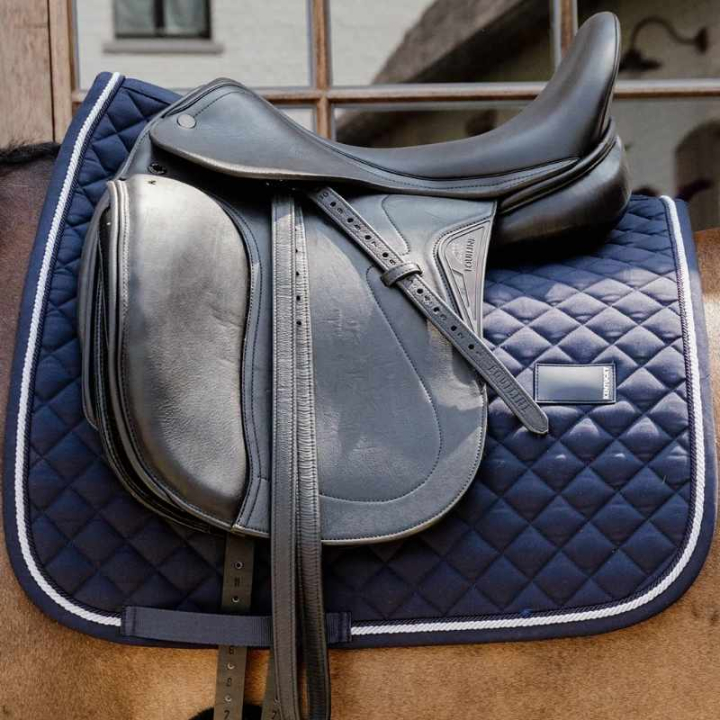 Dressage Saddle Pad Diamond Rope Navy Blue in the group Horse Tack / Saddle Pads / Dressage Saddle Pad at Equinest (4272403DRNA_r)