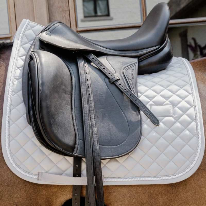 Dressage Saddle Pad Diamond Rope Grey in the group Horse Tack / Saddle Pads / Dressage Saddle Pad at Equinest (4272408DRGR_r)