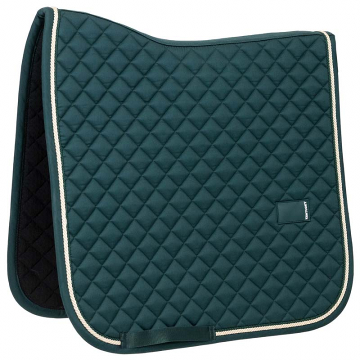 Dressage Saddle Pad Diamond Rope Green in the group Horse Tack / Saddle Pads / Dressage Saddle Pad at Equinest (4272474DRGN_r)