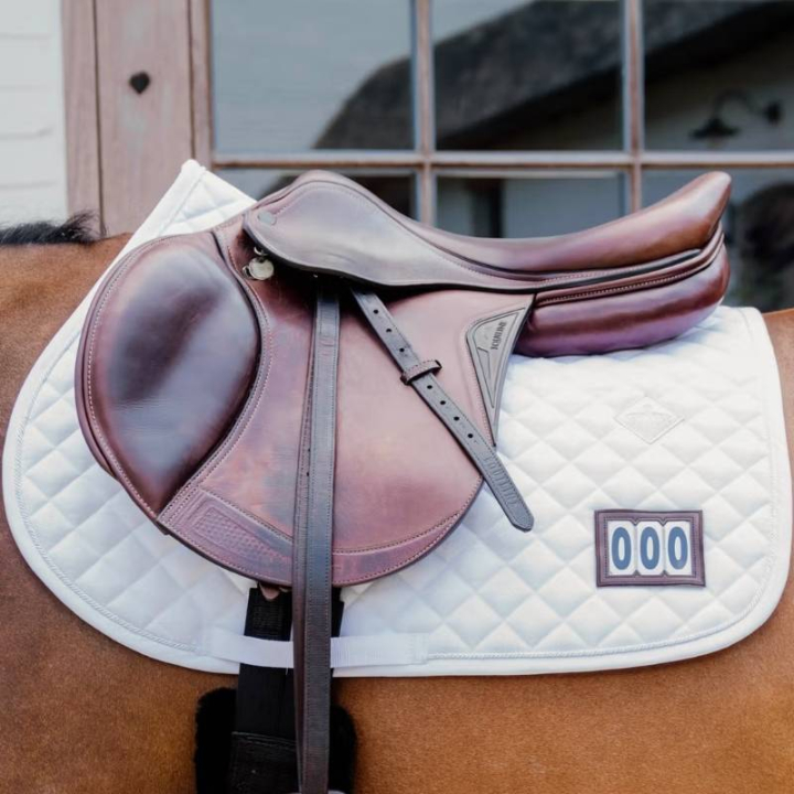 Saddle Pad Diamond Competition White in the group Horse Tack / Saddle Pads / All-Purpose & Jumping Saddle Pads at Equinest (4272502SJWH_r)