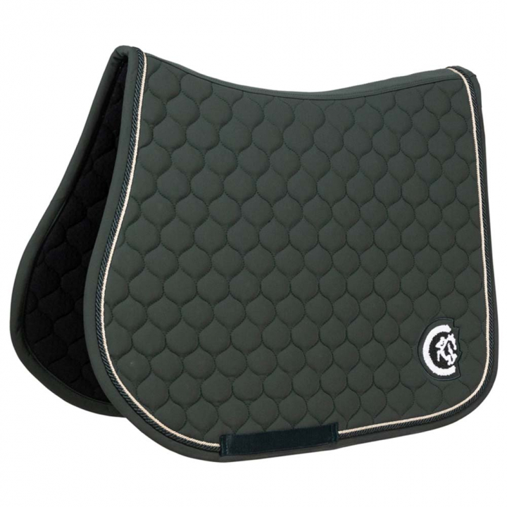Saddle Pad Onion Quilt 3D Logo Green in the group Horse Tack / Saddle Pads / All-Purpose & Jumping Saddle Pads at Equinest (4272874SJGN_r)