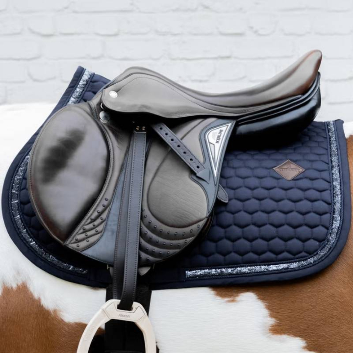 Saddle Pad Glitter Band Navy Blue in the group Horse Tack / Saddle Pads / All-Purpose & Jumping Saddle Pads at Equinest (4273003SJNA_r)