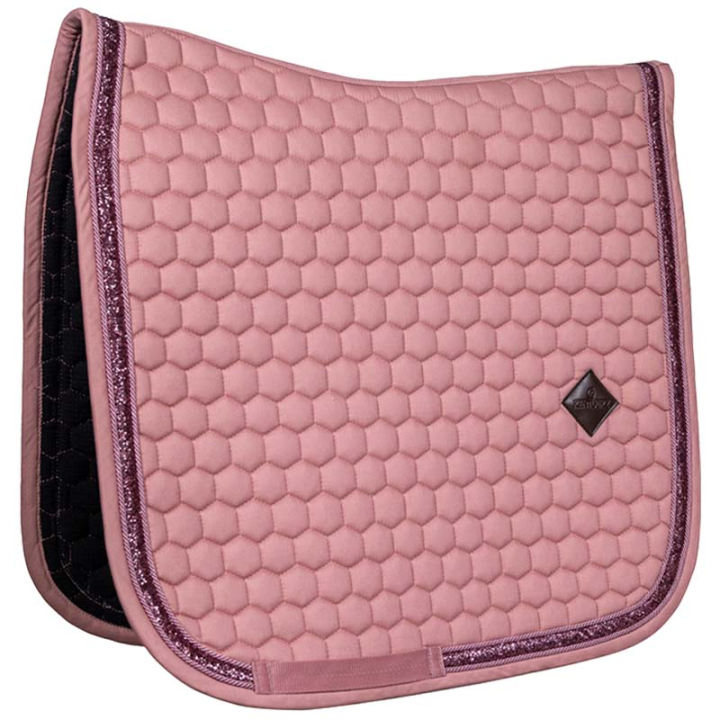 Dressage Saddle Pad Glitter Band Pink in the group Horse Tack / Saddle Pads / Dressage Saddle Pad at Equinest (4273016DRPI_r)