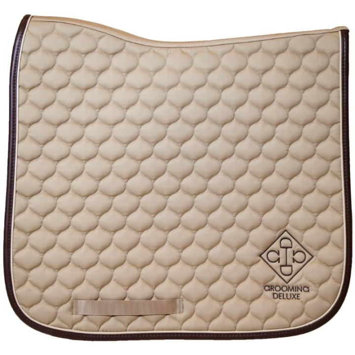 Dressage Saddle Pad Grooming Deluxe Beige in the group Horse Tack / Saddle Pads / Dressage Saddle Pad at Equinest (4273132DRBE_r)