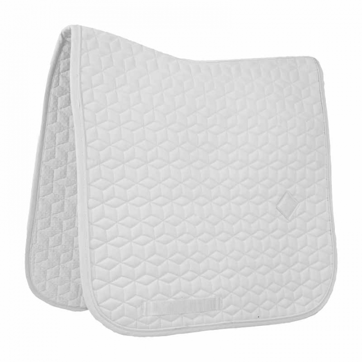 Dressage Saddle Pad Classic White in the group Horse Tack / Saddle Pads / Dressage Saddle Pad at Equinest (42803DrVi_r)