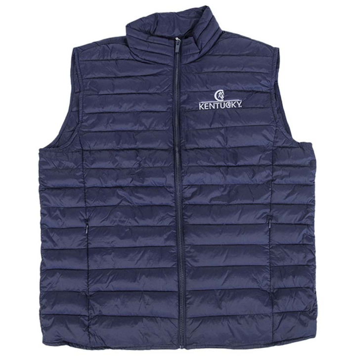 Men's Body Warmer Classic Logo Navy Blue in the group Equestrian Clothing / Vests at Equinest (4280603NA)