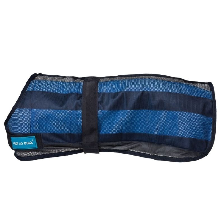 Cooling Coat Dog Cool on Track 2.0 Blue in the group Dog / Dog Coats & Dog Sweathers at Equinest (43270325BL_r)
