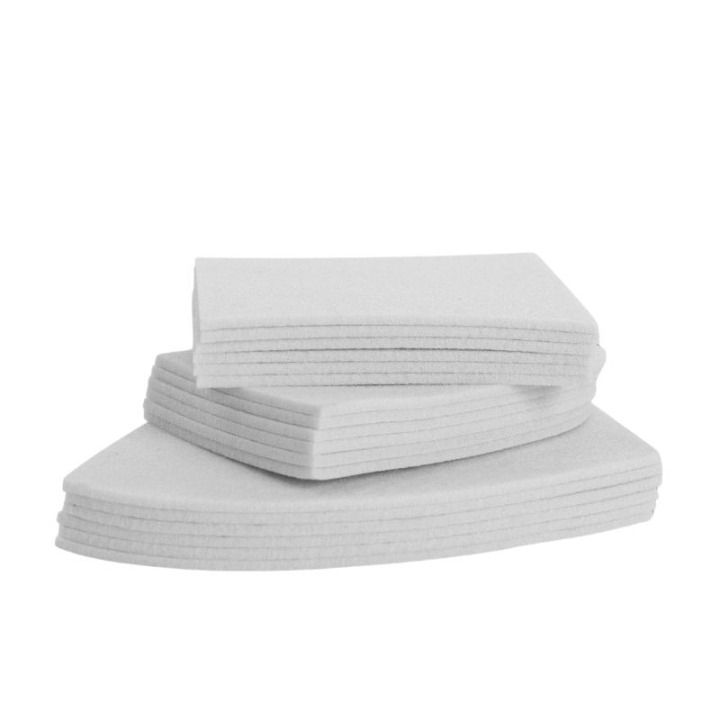 Felt Insert Correction Pad with Edge Sheepskin Dressage White in the group Horse Tack / Pads / Half Pads & Correction Pads at Equinest (441294WH_r)