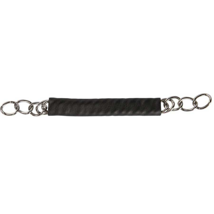 Cheek Chain with Tunnel Black in the group Horse Tack / Bits / Bit Accessories at Equinest (442811SV)