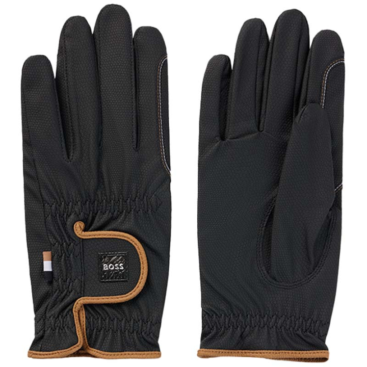 Riding Gloves Hybrid Black in the group Equestrian Clothing / Riding Gloves & Yard Gloves at Equinest (4608B4U23020BA_r)