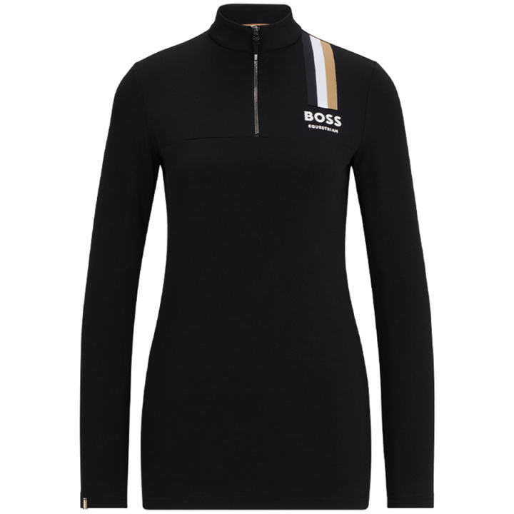 Performance Shirt Lia Signature Stripe Black in the group Equestrian Clothing / Sweaters & Hoodies at Equinest (4613B1W04050BA_r)