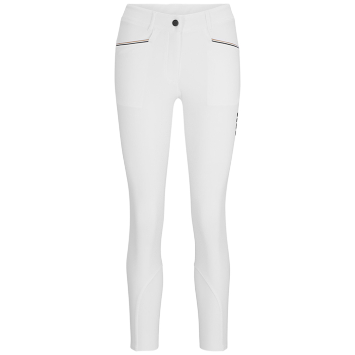 Riding Breeches Heather Full Grip White in the group Equestrian Clothing / Riding Breeches & Riding Tights / Breeches at Equinest (4613B1W13011WH_r)