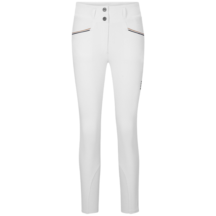 Riding Breeches Hailey Full Grip White in the group Equestrian Clothing / Riding Breeches & Riding Tights / Breeches at Equinest (4613B1W13031WH_r)