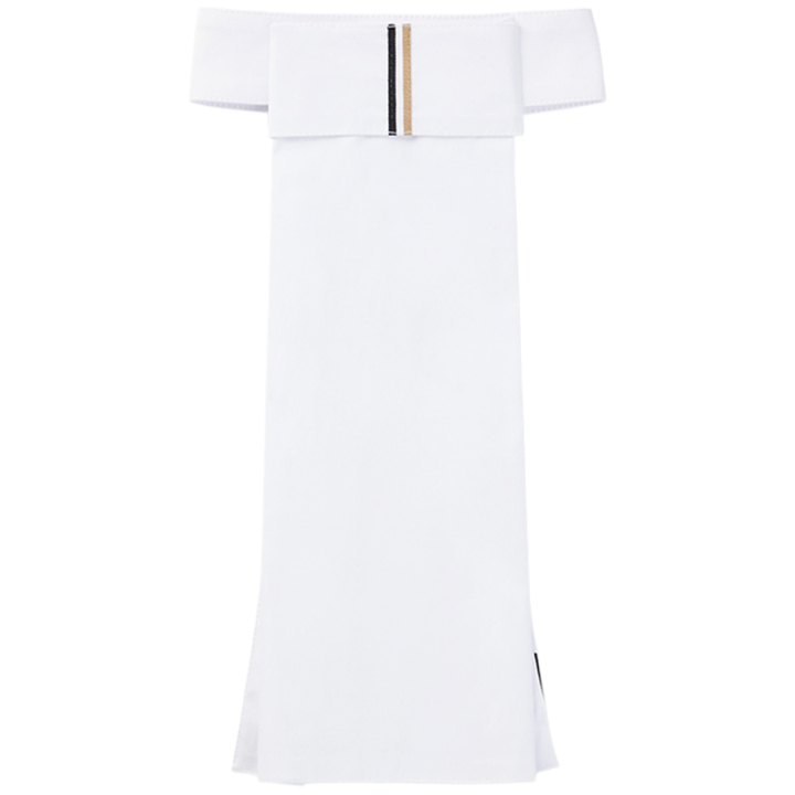 Stock Tie Signature White in the group Equestrian Clothing / Accessories / Ties at Equinest (4613B4U20031WH)