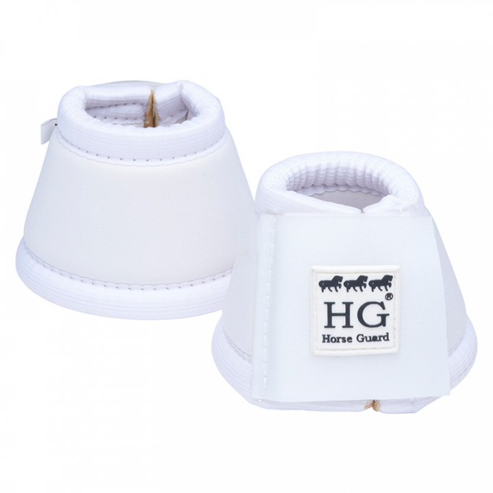 Boots Neoprene HG White in the group Horse Tack / Leg Protection / Bell Boots at Equinest (46434WH)