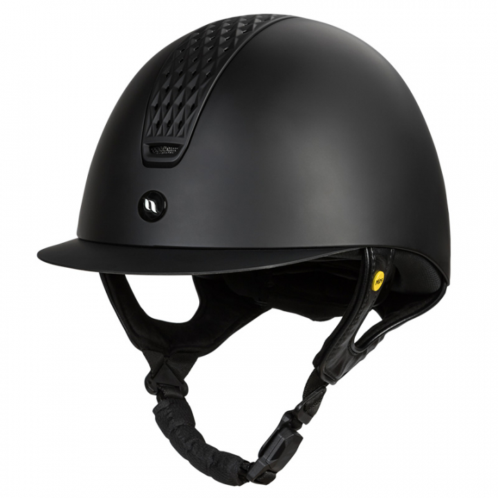 Riding Helmet MIPS Silves Smooth Top Black in the group Riding Equipment / Riding Helmets / MIPS Riding Helmets at Equinest (47100001BA_r)