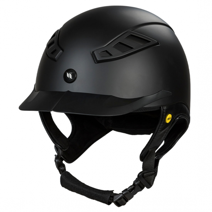 Riding Helmet MIPS Lynx II Smooth Top Black in the group Riding Equipment / Riding Helmets / MIPS Riding Helmets at Equinest (47210001BA_r)