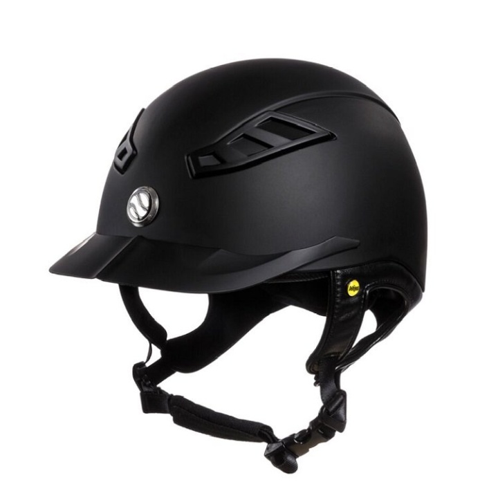 EQ3 Lynx Smooth Top Riding Helmet Black in the group Riding Equipment / Riding Helmets / MIPS Riding Helmets at Equinest (4921_S_r)