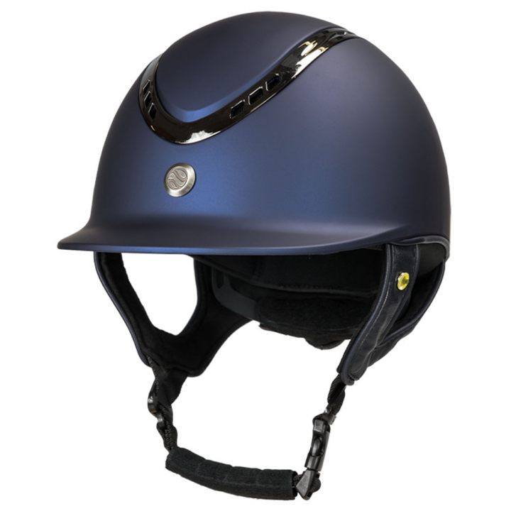 Riding Helmet EQ3 Pardus with Screw Smooth Top Navy Blue in the group Riding Equipment / Riding Helmets / MIPS Riding Helmets at Equinest (49420000NA)