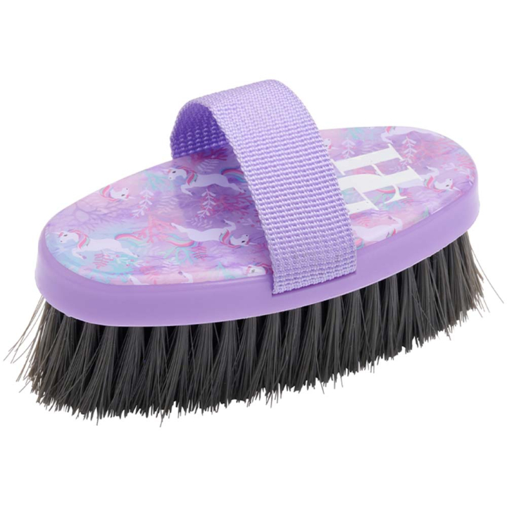Body Brush Unicorns HG Purple in the group Grooming & Health Care / Horse Brushes / Body Brushes at Equinest (50342000142PU)