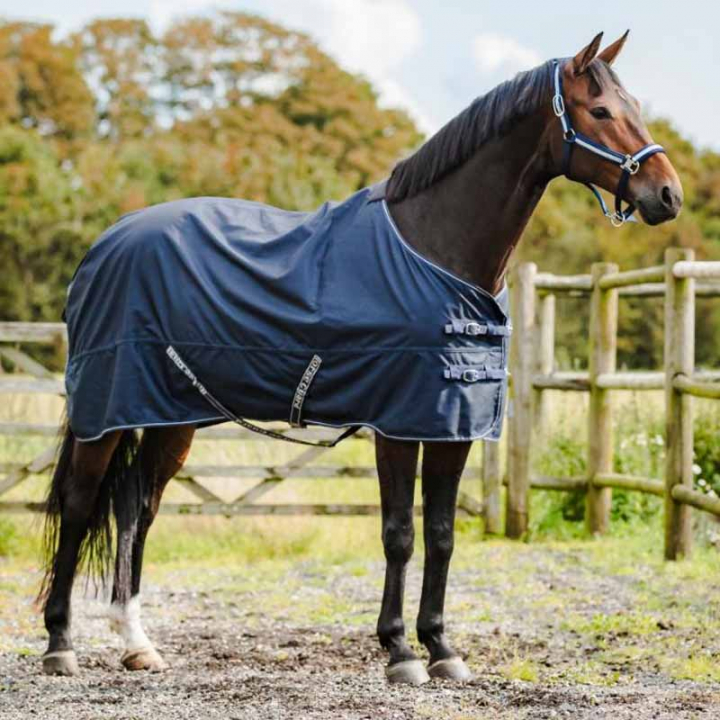 Winter Rug Landon 1200D 200g HG Navy in the group Horse Rugs / Turnout Rugs / Winter Rugs at Equinest (504231514NA)