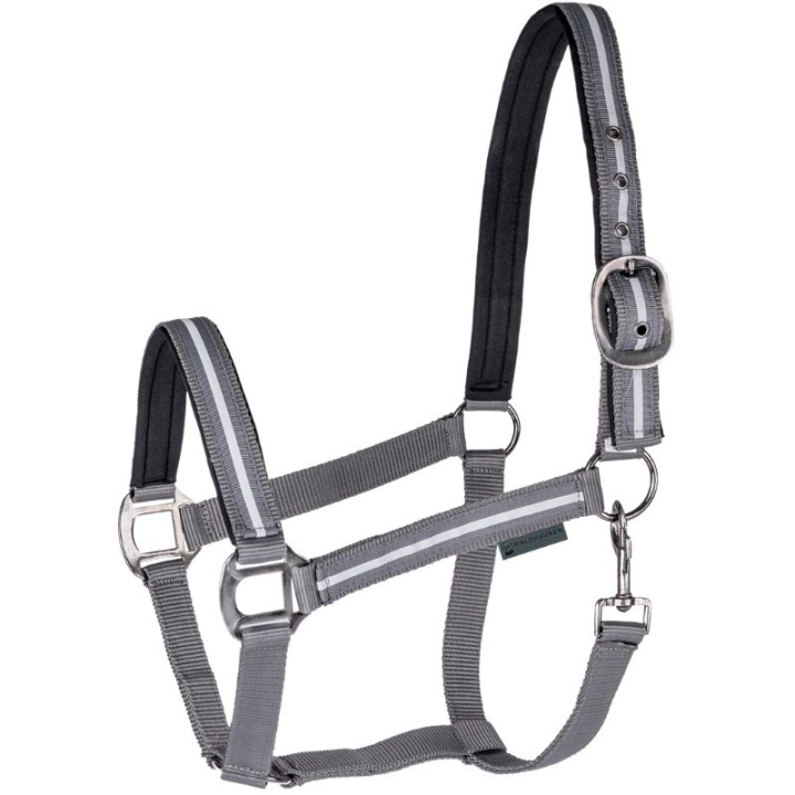 Halter Reflex Stripe Grey in the group Riding Equipment / Reflective Equestrian Wear at Equinest (5048110PGR_r)