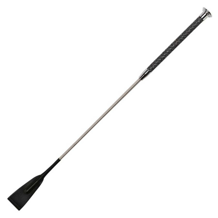 Riding Whip with Stones 65cm Silver/Black in the group Riding Equipment / Whips at Equinest (509510SISV)