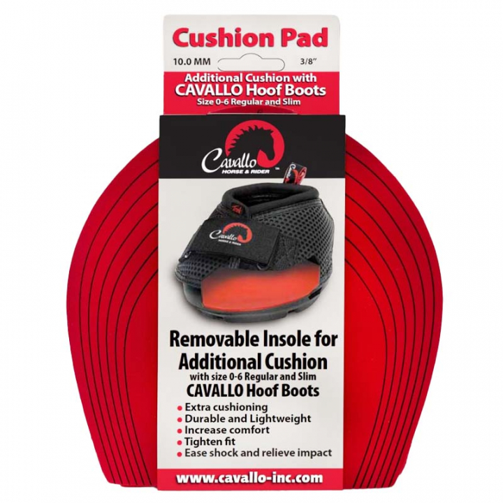 Insoles Cushion Pads 2-pack 10mm in the group Horse Tack / Hoof Boots & Accessories at Equinest (5101962405-10)