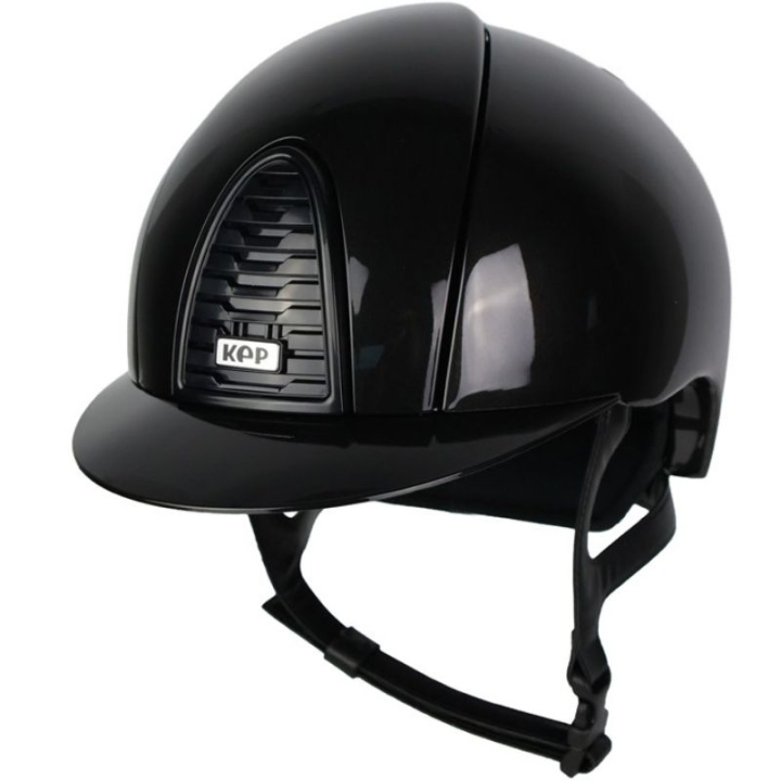 Riding Helmet Cromo 2.0 Shine Black/Black in the group Riding Equipment / Riding Helmets / Standard Visor Riding Helmets at Equinest (51090211020002BABA_r)