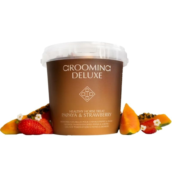 Healthy Horse Treats Papaya & Strawberry 500g in the group Grooming & Health Care / Horse Treats at Equinest (52007PAP-500)