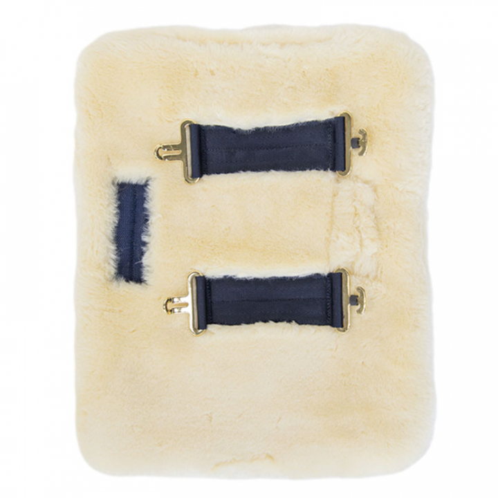Chest Expander Vegan Sheepskin 2 Buckles Nature in the group Horse Rugs / Horse Rug Accessories at Equinest (52184NAT-2)