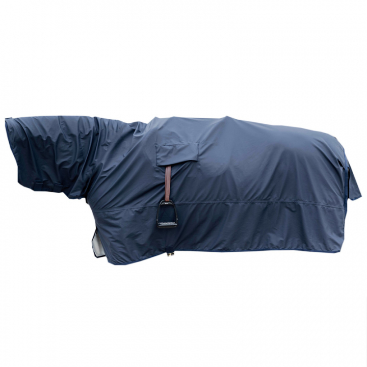 Riding Rain Rug Hurricane Navy Blue in the group Horse Rugs / Exercise Sheets at Equinest (52190BL)