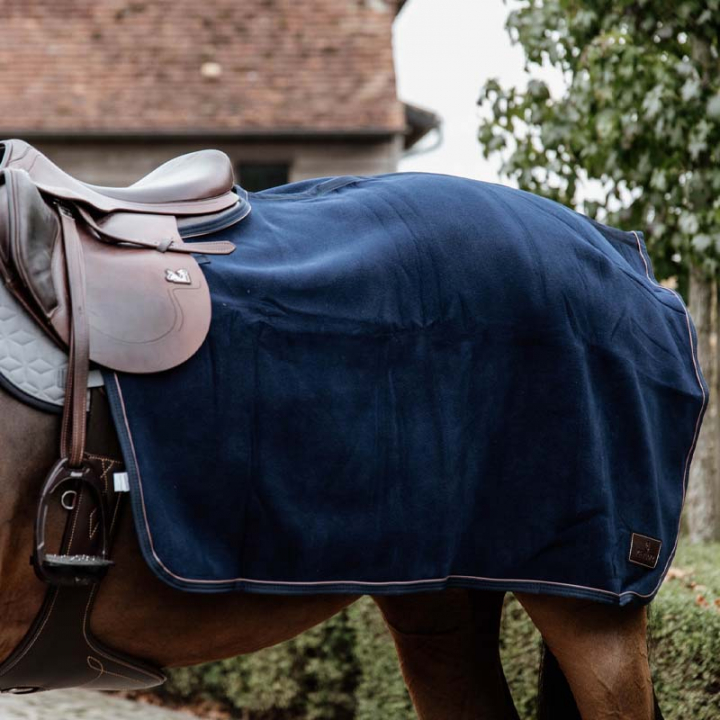 Quarter Rug Fleece Heavy Navy in the group Horse Rugs / Exercise Sheets at Equinest (52208Ma_r)