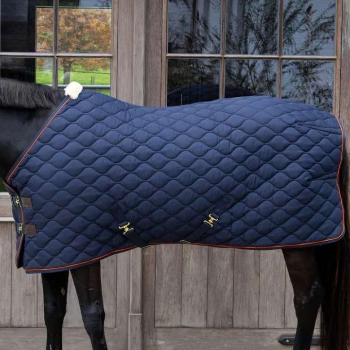 Stable Rug Wave 600D 160g Navy Blue in the group Horse Rugs / Stable Rugs at Equinest (5223803125NA_r)