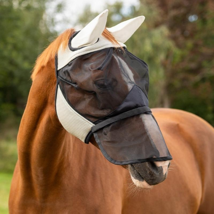 Fly Veil Detachable Nose Beige in the group Fly Protection / Fly Masks & Nose Nets at Equinest (5240BE2BE_r)