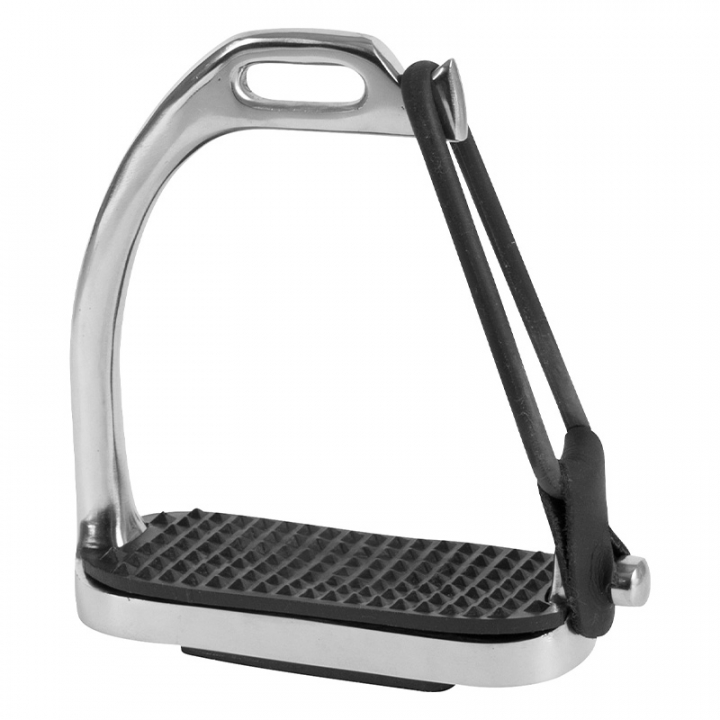 Safety Stirrups with Rubber Bands Jr HG in the group Horse Tack / Stirrups at Equinest (53617025SI)