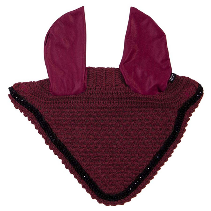 Ear Bonnet Astana Burgundy in the group Horse Tack / Bonnets at Equinest (5379RE)