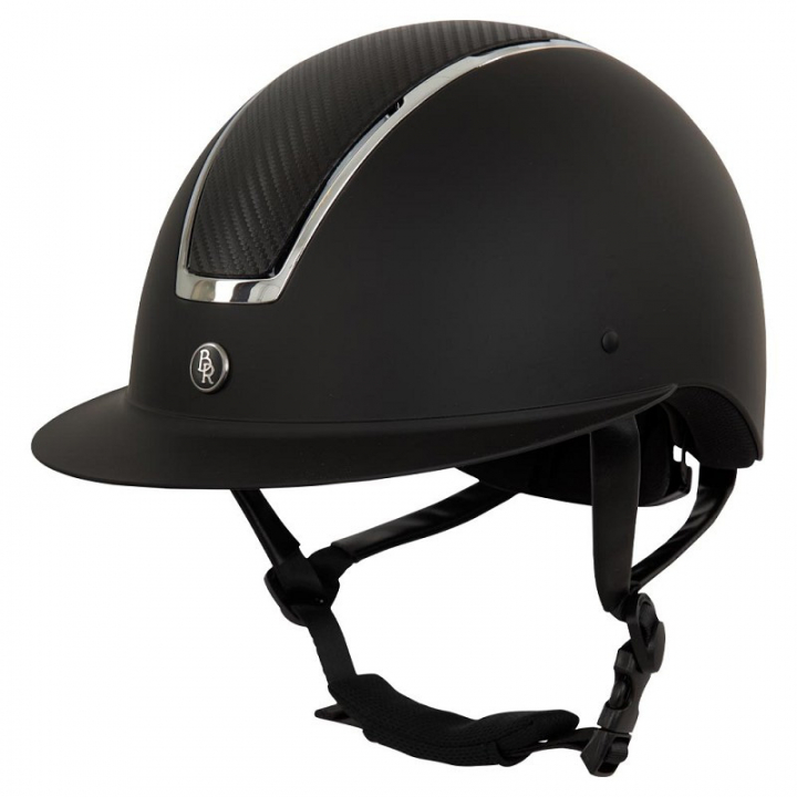 Riding Helmet Omega Painted Black/Chrome in the group Riding Equipment / Riding Helmets / Wide Peak Riding Helmets at Equinest (541032BA)