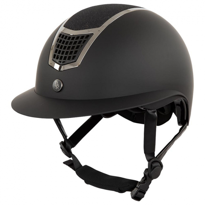 Riding Helmet Lambda Plus Glitter Black/Gunmetal in the group Riding Equipment / Riding Helmets / Wide Peak Riding Helmets at Equinest (541035BA)
