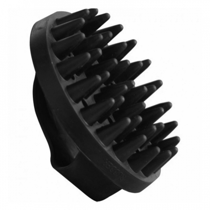 Massage Brush with Knobs HG Black in the group Grooming & Health Care / Massage & Blood Circulation at Equinest (54450001BA)