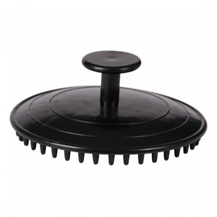 Massage Brush UFO HG Black in the group Grooming & Health Care / Massage & Blood Circulation at Equinest (54460001BA)