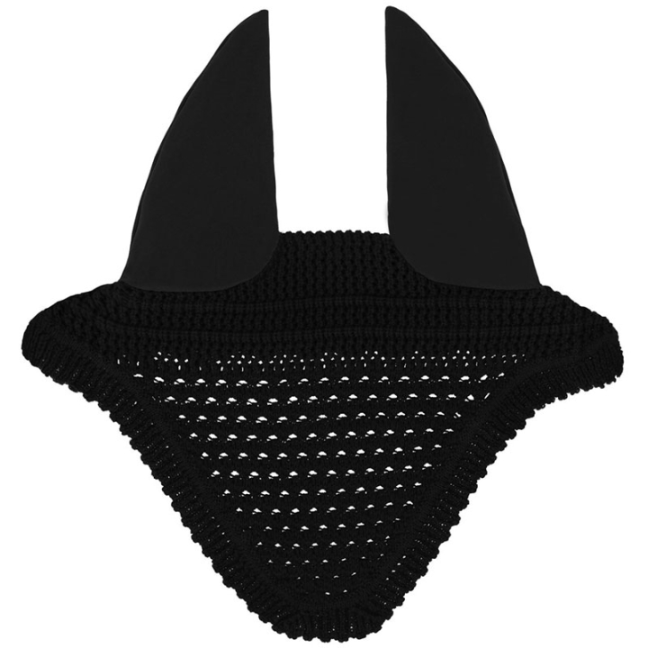 Ear Bonnet Salerno Black in the group Horse Tack / Bonnets at Equinest (5535ZW3BA_r)