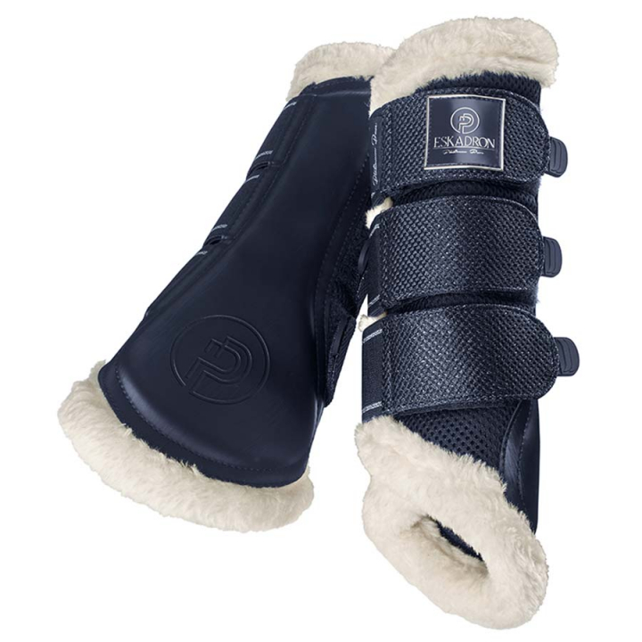 Brushing Boots Mesh EVO-Wool Platinum 0Pure Navy in the group Horse Tack / Leg Protection / Brushing Boots & Dressage Boots at Equinest (555131663NA)