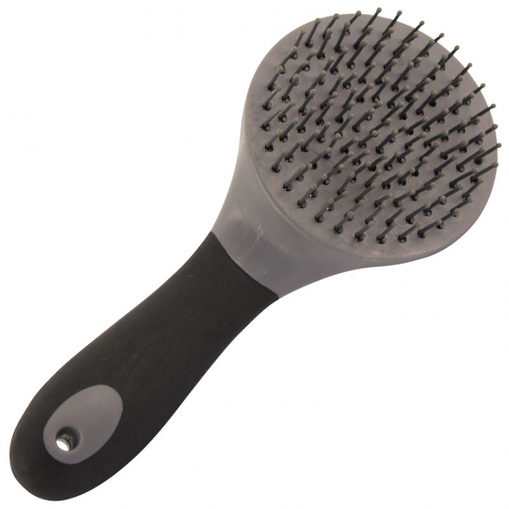 Mane & Tail Brush SoftTouch HG Grey/0Black in the group Grooming & Health Care / Horse Brushes / Mane & Tail Brushes at Equinest (55910010GRBA)